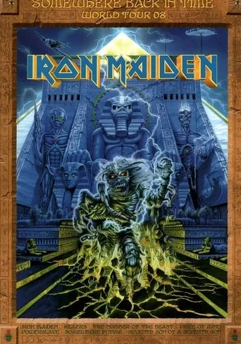 Póster de Iron Maden - Somewhere Back in Time World Tour '08, Mumbai India
