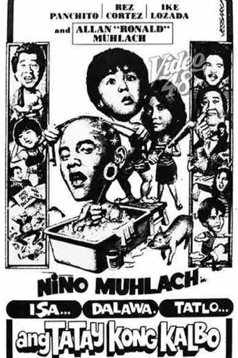 Póster de Isa-dalawa-tatlo: Ang tatay kong kalbo