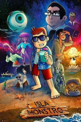 Póster de Isla Monstro