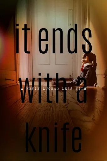 Póster de It Ends With A Knife