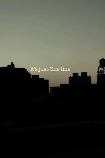 Póster de it's just One line