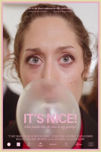 Póster de It's Nice When People Take the Time to Say Goodbye