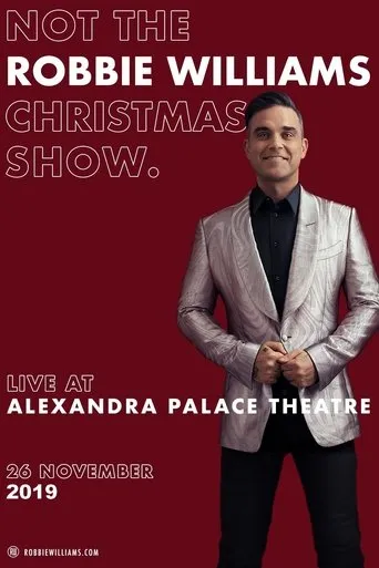 Póster de It's Not the Robbie Williams Christmas Show