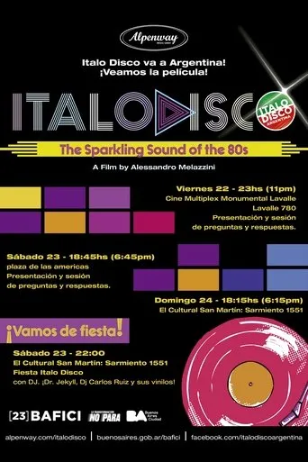 Póster de Italo disco: el sonido de los años 80