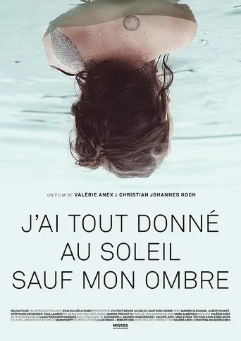 Póster de J'ai tout donné au soleil sauf mon ombre