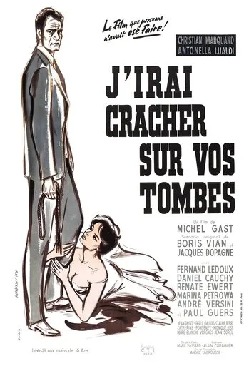 Póster de J'irai cracher sur vos tombes