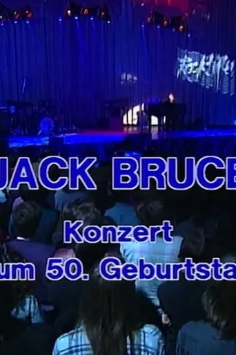 Póster de Jack Bruce - "The 50th Birthday Concerts" im E-Werk, Köln 1993