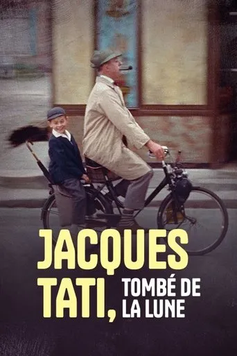 Póster de Jacques Tati, tombé de la lune