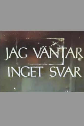 Póster de Jag väntar inget svar