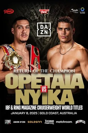 Póster de Jai Opetaia vs. David Nyika