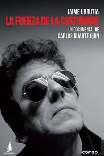 Póster de Jaime Urrutia: La fuerza de la costumbre