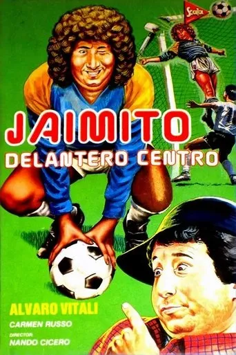 Póster de Jaimito delantero centro (1983) con Carmen Russo como Fidanzata di Cotechino