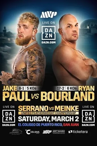 Póster de Jake Paul vs. Ryan Bourland