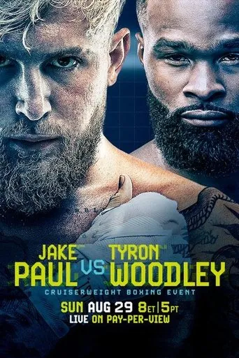 Póster de Jake Paul vs. Tyron Woodley