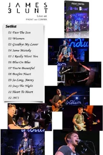 Póster de James Blunt - Live at Front And Center