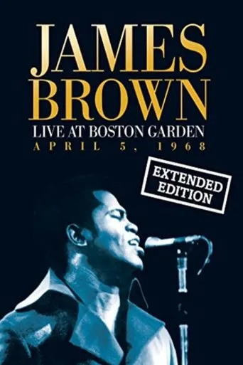 Póster de James Brown Live At The Boston Garden - April 5, 1968