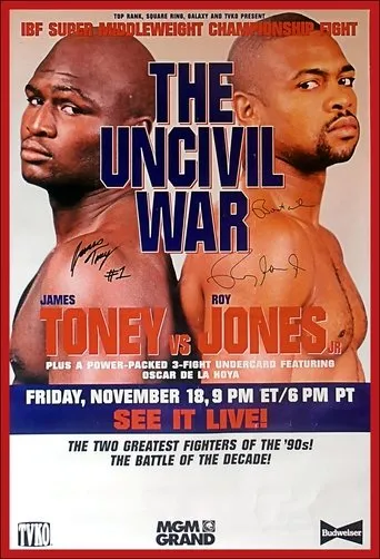 Póster de James Toney vs. Roy Jones Jr