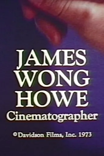 Póster de James Wong Howe: Cinematographer