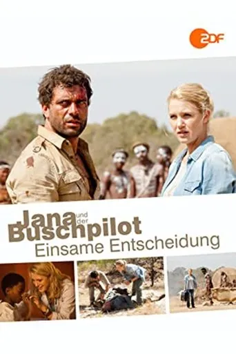 Póster de Jana y el Piloto- Una decisión en solitario