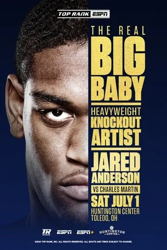 Póster de Jared Anderson vs. Charles Martin