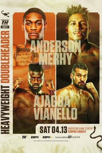Póster de Jared Anderson vs. Ryad Merhy