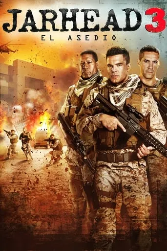 Póster de Jarhead 3: El Asedio (2016) con Stephen Hogan como Ambassador Cahill