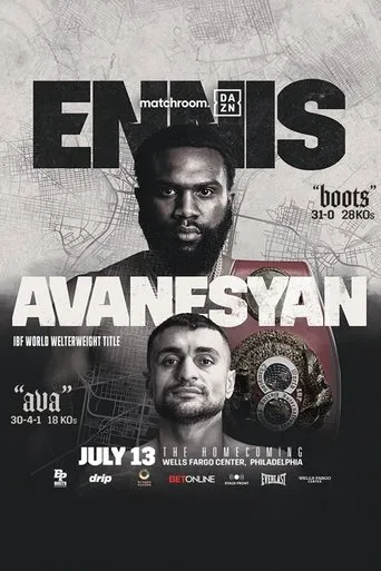 Póster de Jaron Ennis vs. David Avanesyan