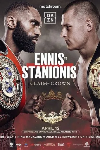 Póster de Jaron Ennis vs. Eimantas Stanionis