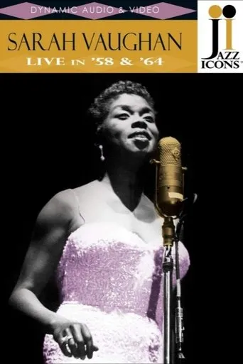 Póster de Jazz Icons: Sarah Vaughan: Live in '58 & '64