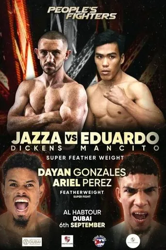 Póster de Jazza Dickens vs. Eduardo Mancito