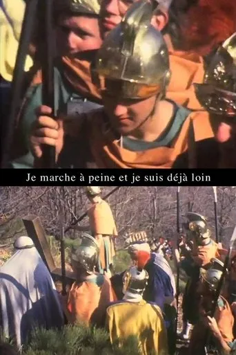 Póster de Je marche à peine et je suis déjà loin