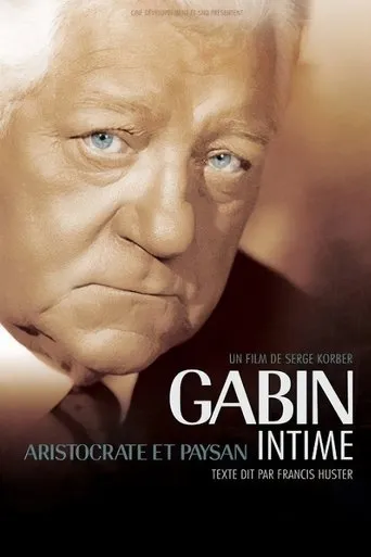 Póster de Jean Gabin intime