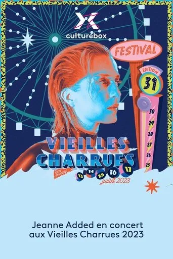Póster de Jeanne Added en concert aux Vieilles Charrues 2023