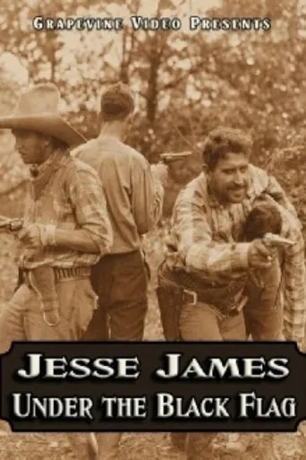 Póster de Jesse James Under the Black Flag