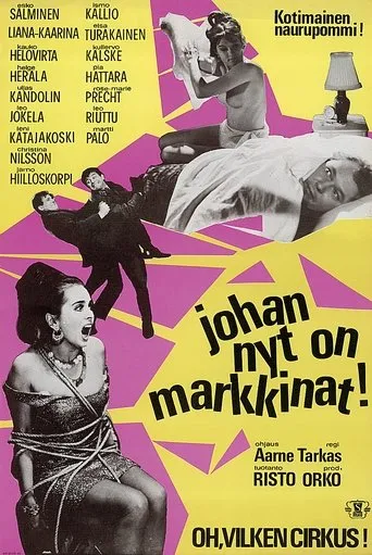 Póster de Johan nyt on markkinat!
