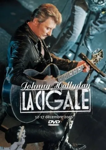 Póster de Johnny Hallyday - La Cigale