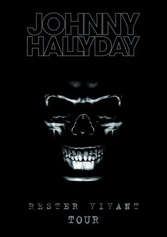 Póster de Johnny Hallyday - Rester Vivant Tour