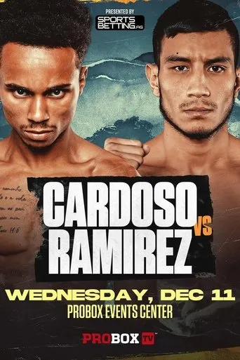 Póster de Jonhatan Cardoso vs. Eduardo Ramirez