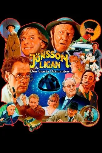 Póster de Jönssonligan & den svarta diamanten