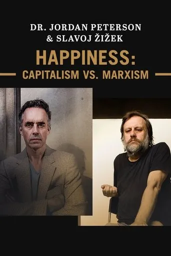 Póster de Jordan Peterson & Slavoj Žižek - Happiness: Capitalism vs. Marxism