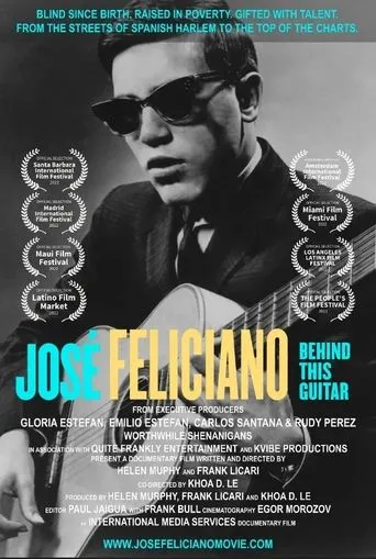 Póster de Jose Feliciano: Behind This Guitar