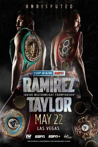Póster de Jose Ramirez vs. Josh Taylor