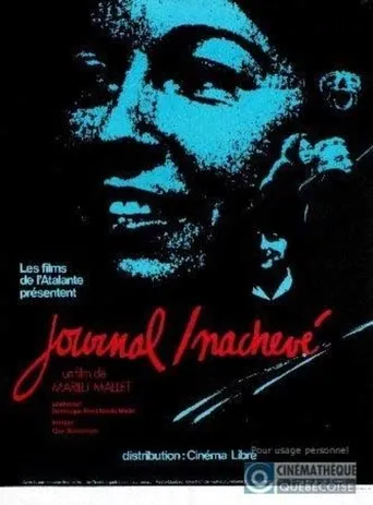 Póster de Journal inachevé