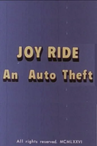 Póster de Joy Ride: An Auto Theft