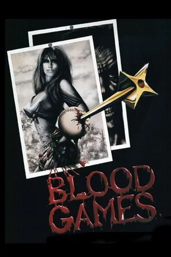 Póster de Juegos sangrientos (1990) con Lee Benton como Donna (as Shelley Abblett)