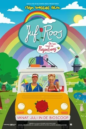 Póster de Juf Roos: Op reis naar de regenboog