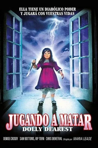 Póster de Jugando a matar (1991) con Ed Gale como The Doll (uncredited)