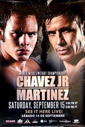 Póster de Julio Cesar Chavez Jr. vs. Sergio Martinez