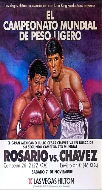 Póster de Julio Cesar Chavez vs. Edwin Rosario