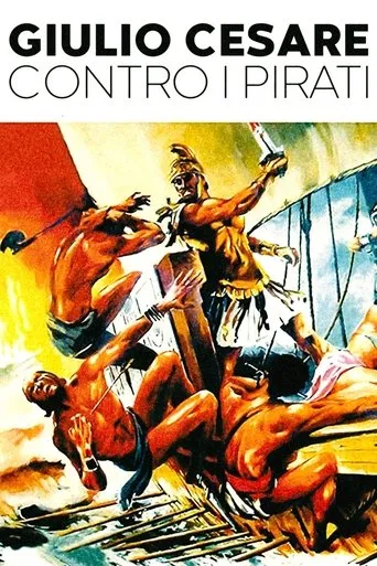 Póster de Julio César contra los piratas